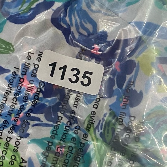 Lilly Pulitzer Raya Blue and Green Floral Skirt XXS - Picture 2 of 11